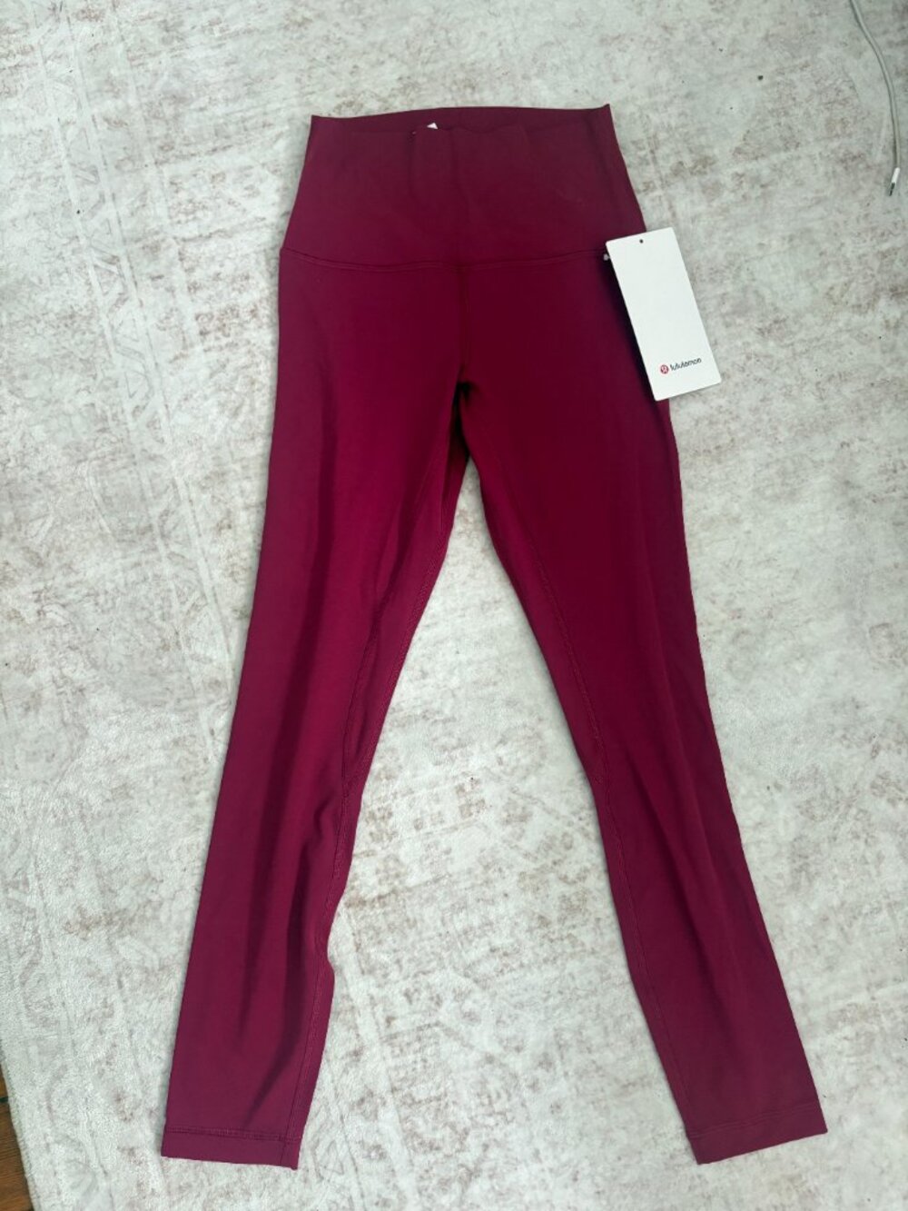 Lululemon Align™ High-Rise Pant 25” – Size 4 – Berry Pink